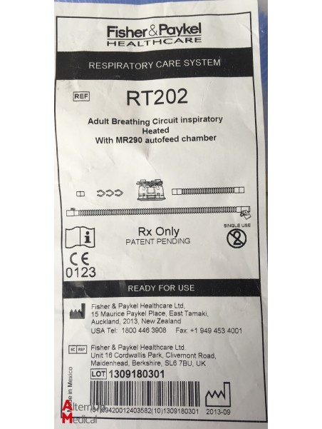 Fisher And Paykel Rt Breathing Circuit Alternup Medical