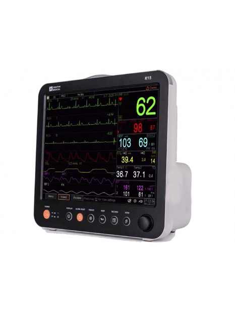 K15 Touchscreen 2 IBP and EtCO2 Patient Monitor