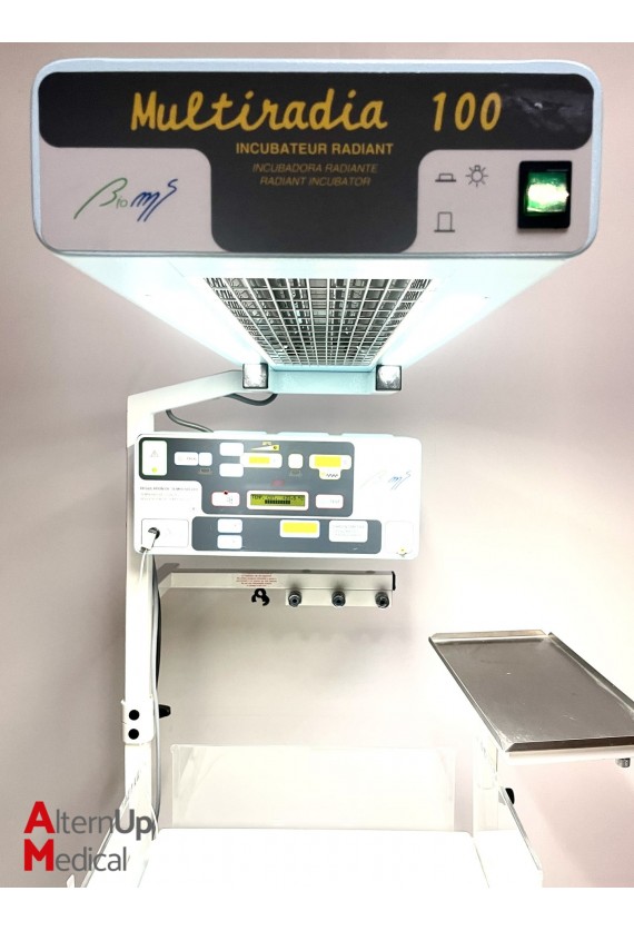 Table de Réanimation néonatale avec radiants BioMS Multiradia 100