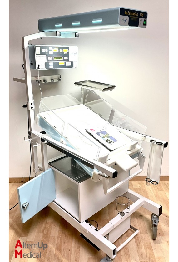 Table de Réanimation néonatale avec radiants BioMS Multiradia 100
