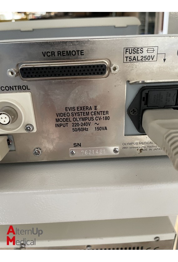 Olympus CV180 + CLV180 Endoscopy Column high and low track