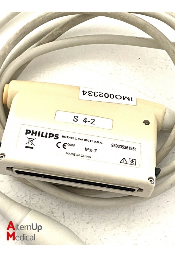 Philips S4-2 Sector Array Transducer