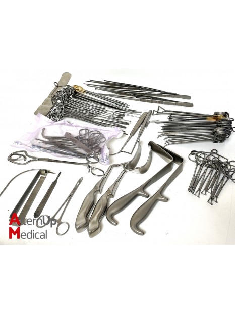 Surgical Instrument Set for Hysterectomy