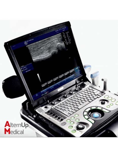 GE Logiq e Portable Ultrasound + 4 probes