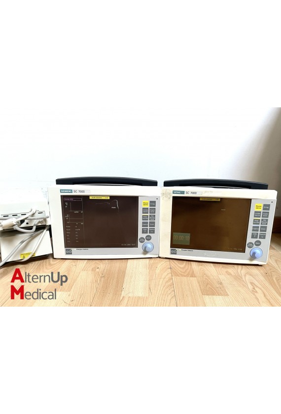 Set of 2 Siemens SC7000 FRN Patient Monitors