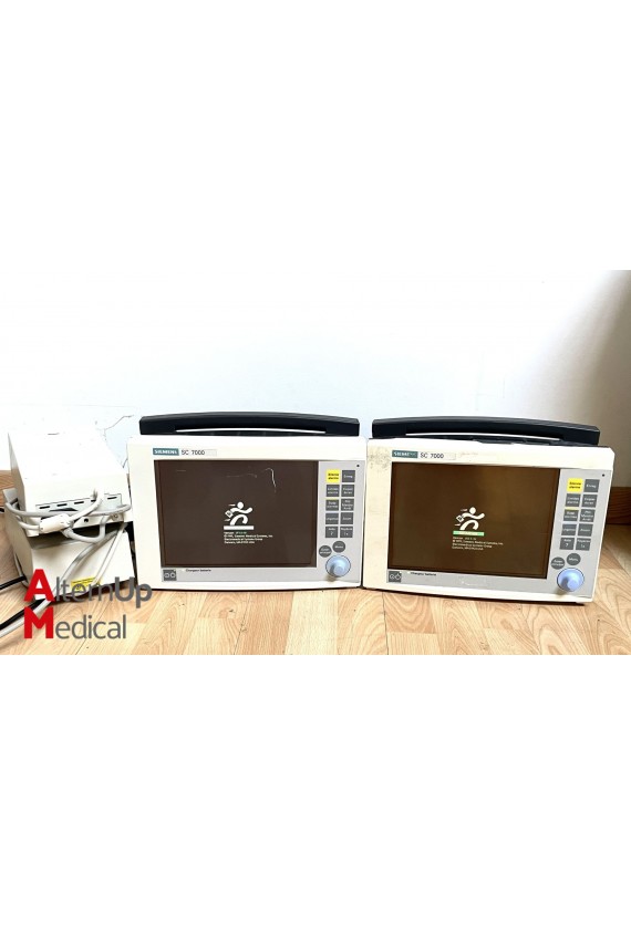 Lot de 2 Moniteurs Multiparamètres Siemens SC7000 FRN