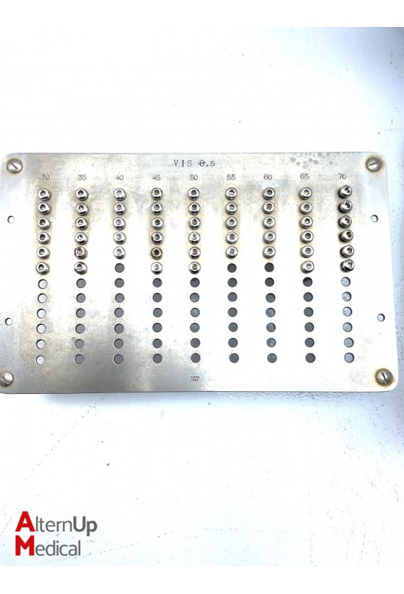 Orthopedic  Instrumentation Set - Plate and Screw