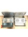 Set of 4 Sterilization Boxes for Surgical Instruments