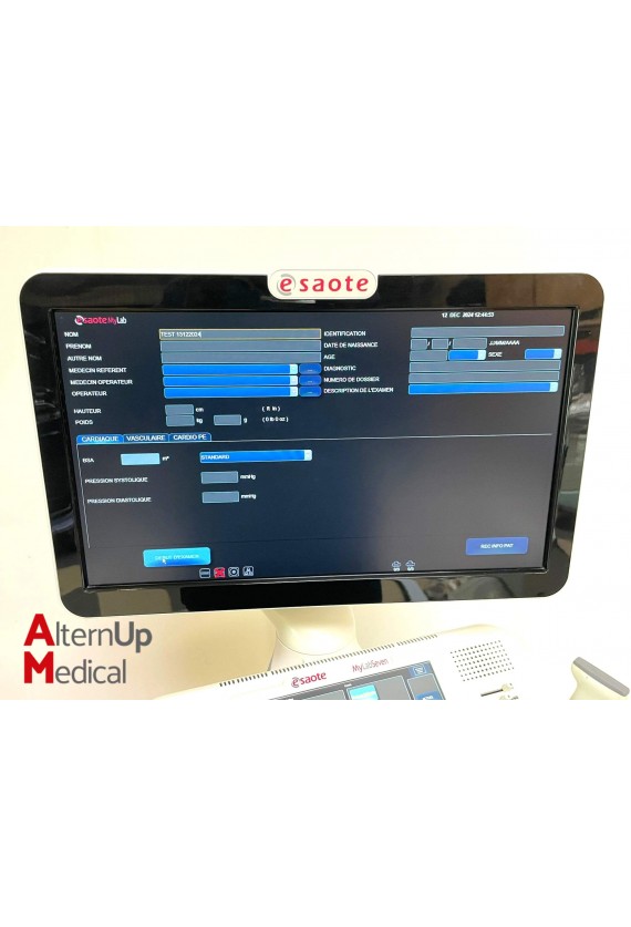 Echographe Esaote MyLab Seven eHD année 2017 avec 4 sondes (Specialité Cardiologie)