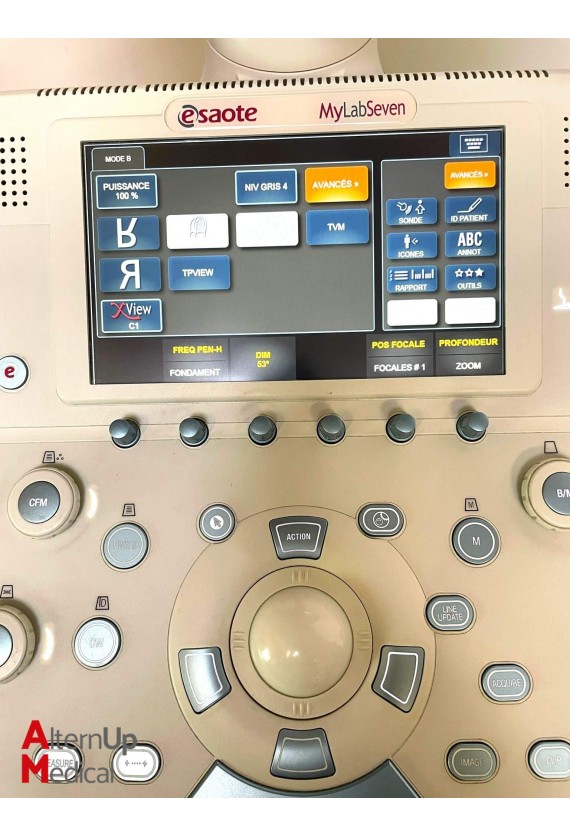 Echographe Esaote MyLab Seven eHD année 2017 avec 4 sondes (Specialité Cardiologie)