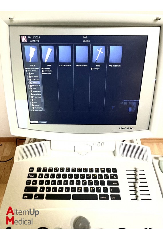 Kontron Sigma 5000 Imagic Elite Ultrasound with 3 probes