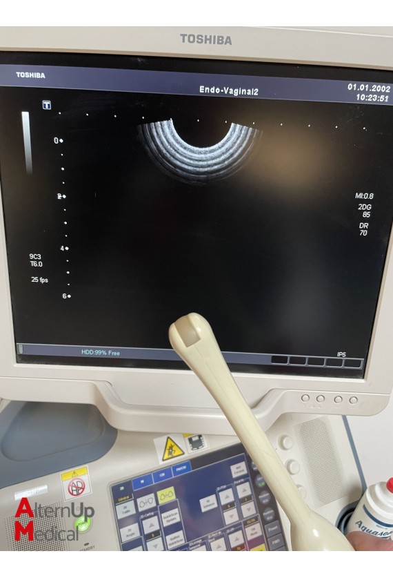 Echographe Toshiba Xario SSA-660A avec 3 sondes