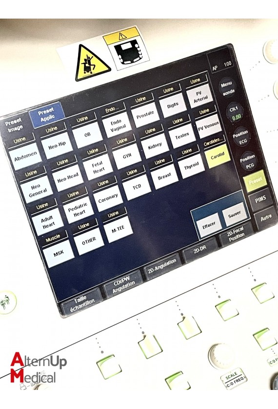 Echographe Toshiba Xario SSA-660A avec 3 sondes