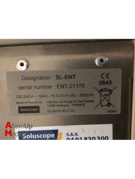 Soluscope SL-ENT Washer-Disifinctor