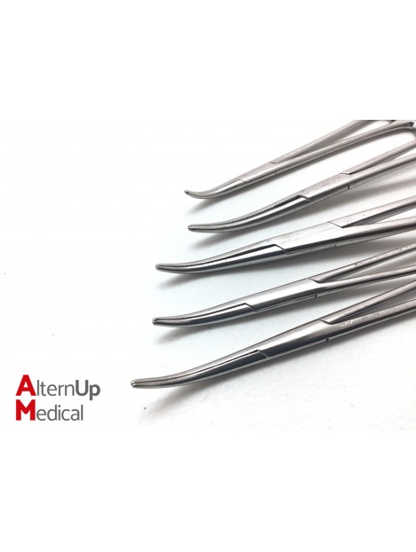 Set of 10 Bardenat Faure Peritoneum Forceps